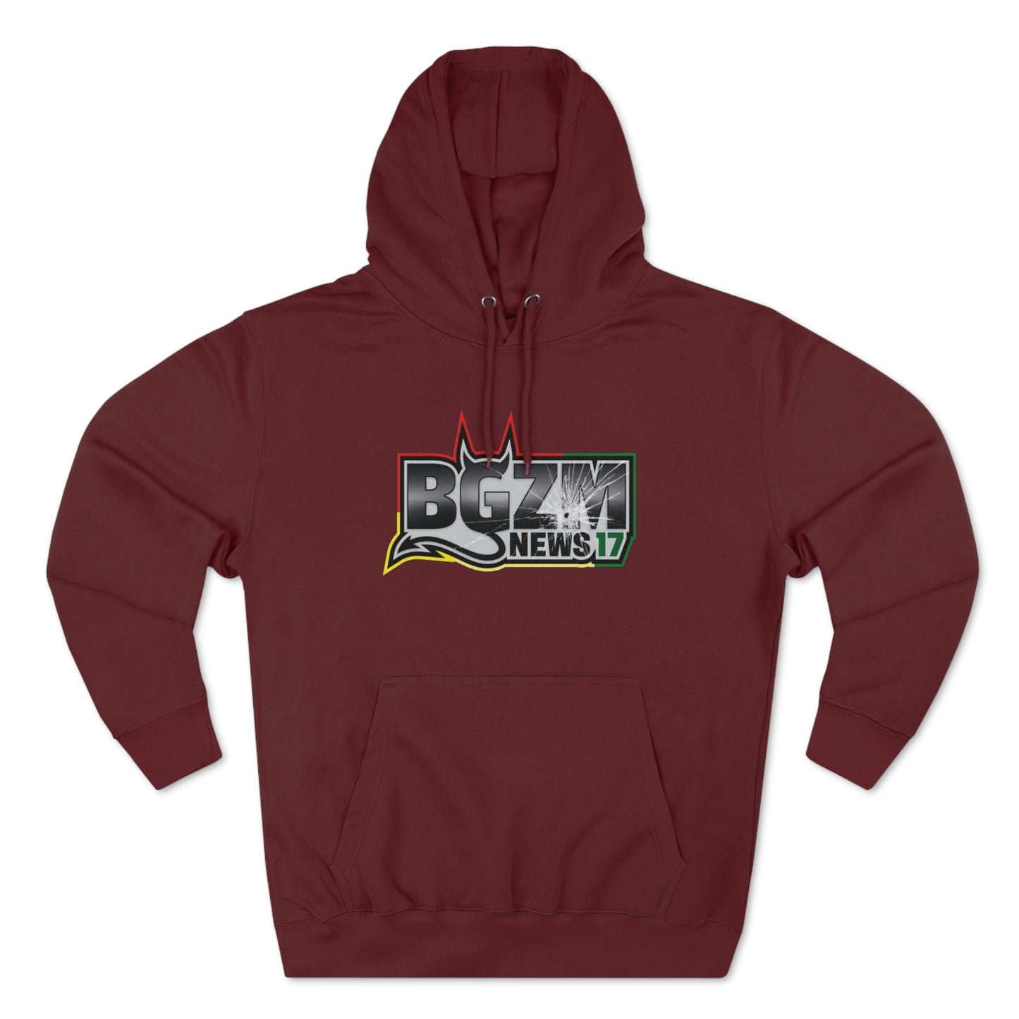 Unisex Premium BGZM NEWS 17 Pullover Hoodie
