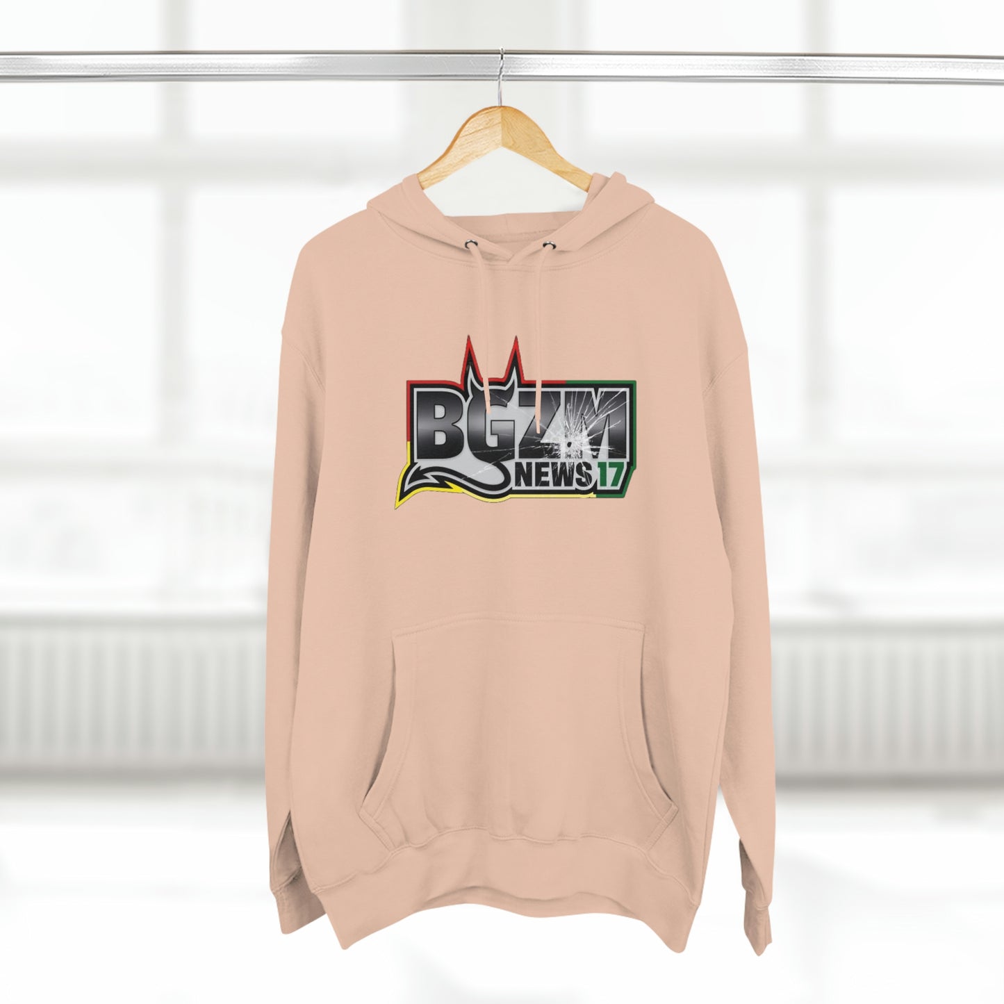 Unisex Premium BGZM NEWS 17 Pullover Hoodie
