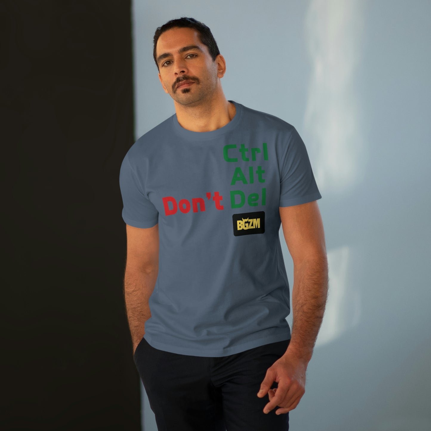 Men's Modern-fit ctrl alt don't delete  Tee