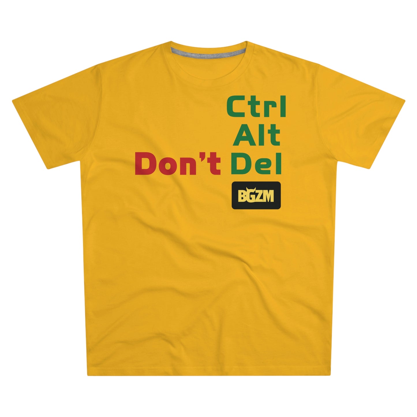 Men's Modern-fit ctrl alt don't delete  Tee