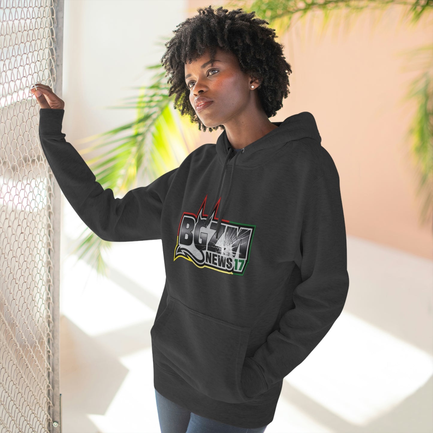 Unisex Premium BGZM NEWS 17 Pullover Hoodie