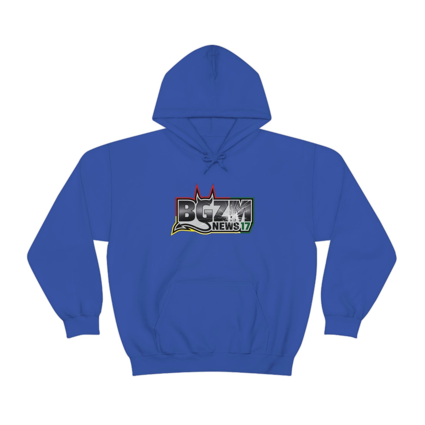 Unisex Heavy Blend™ BGZM NEWS 17 SHOT LOGO Hooded Sweatshirt