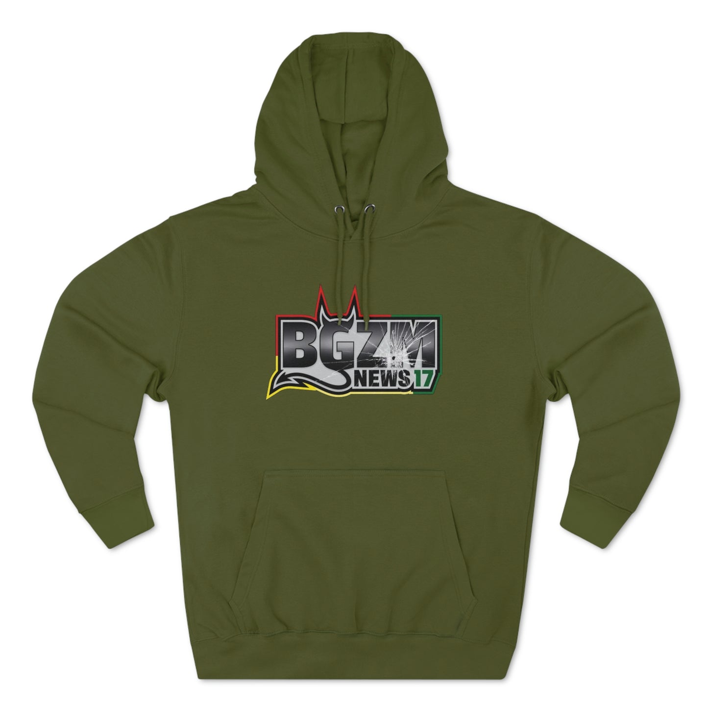 Unisex Premium BGZM NEWS 17 Pullover Hoodie