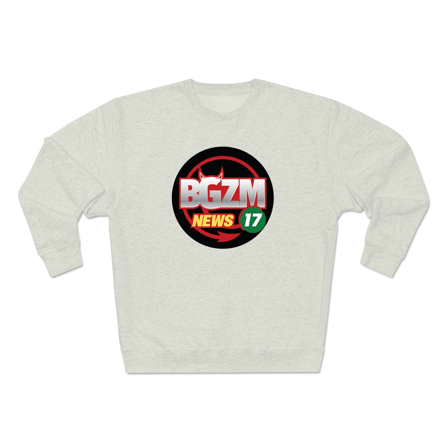 Unisex BGZM NEWS 17 Premium Crewneck Sweatshirt