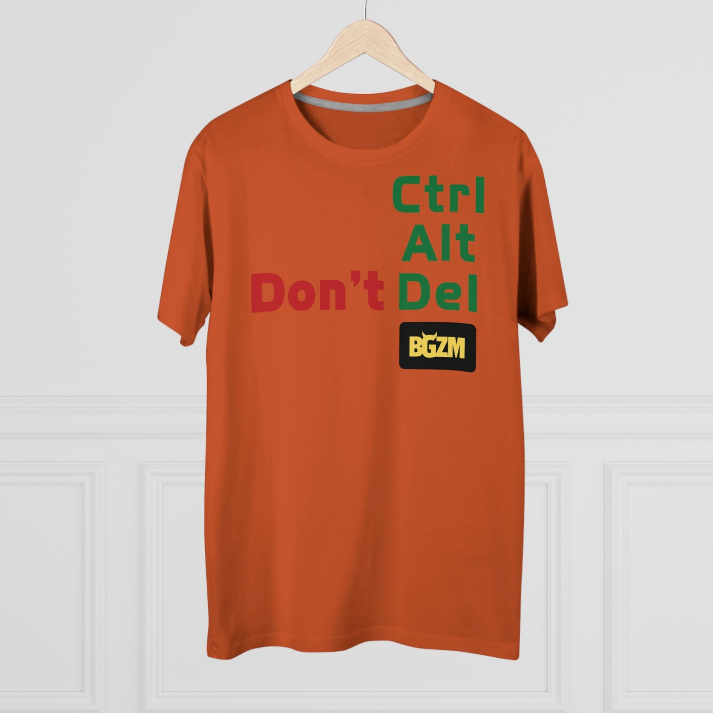 Men's Modern-fit ctrl alt don't delete  Tee