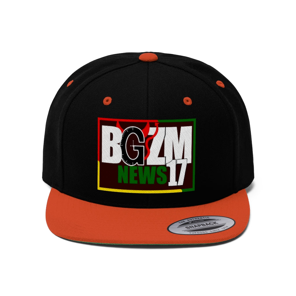 Unisex BGZM News 17 Snapback