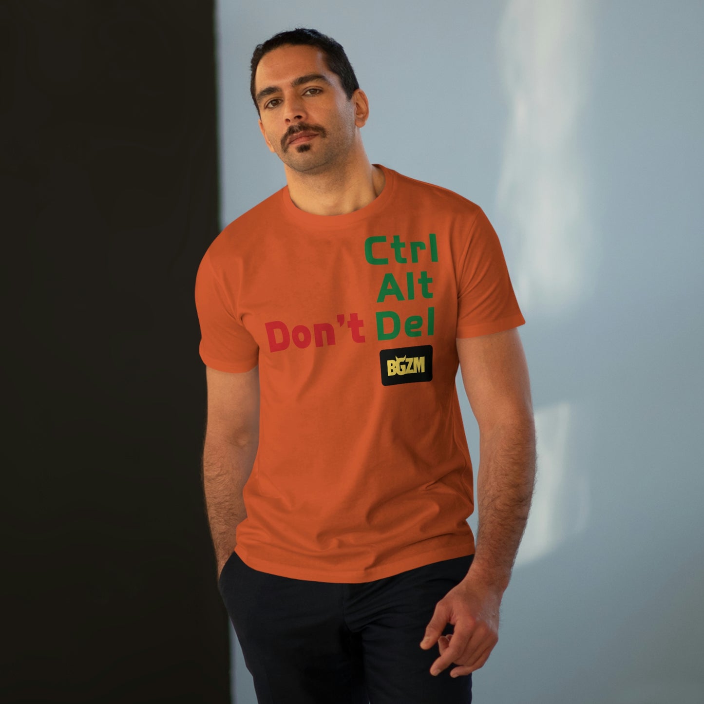 Men's Modern-fit ctrl alt don't delete  Tee