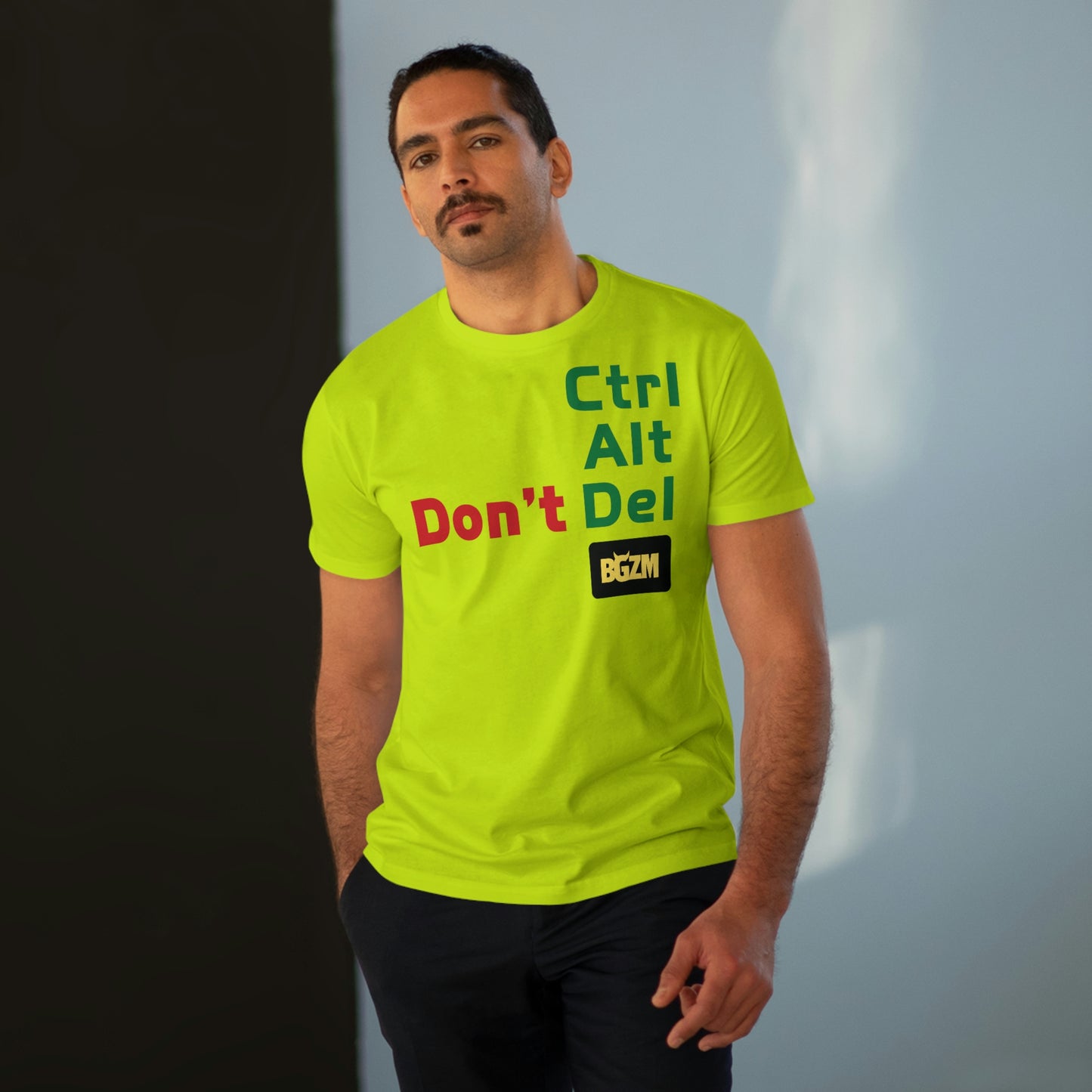 Men's Modern-fit ctrl alt don't delete  Tee