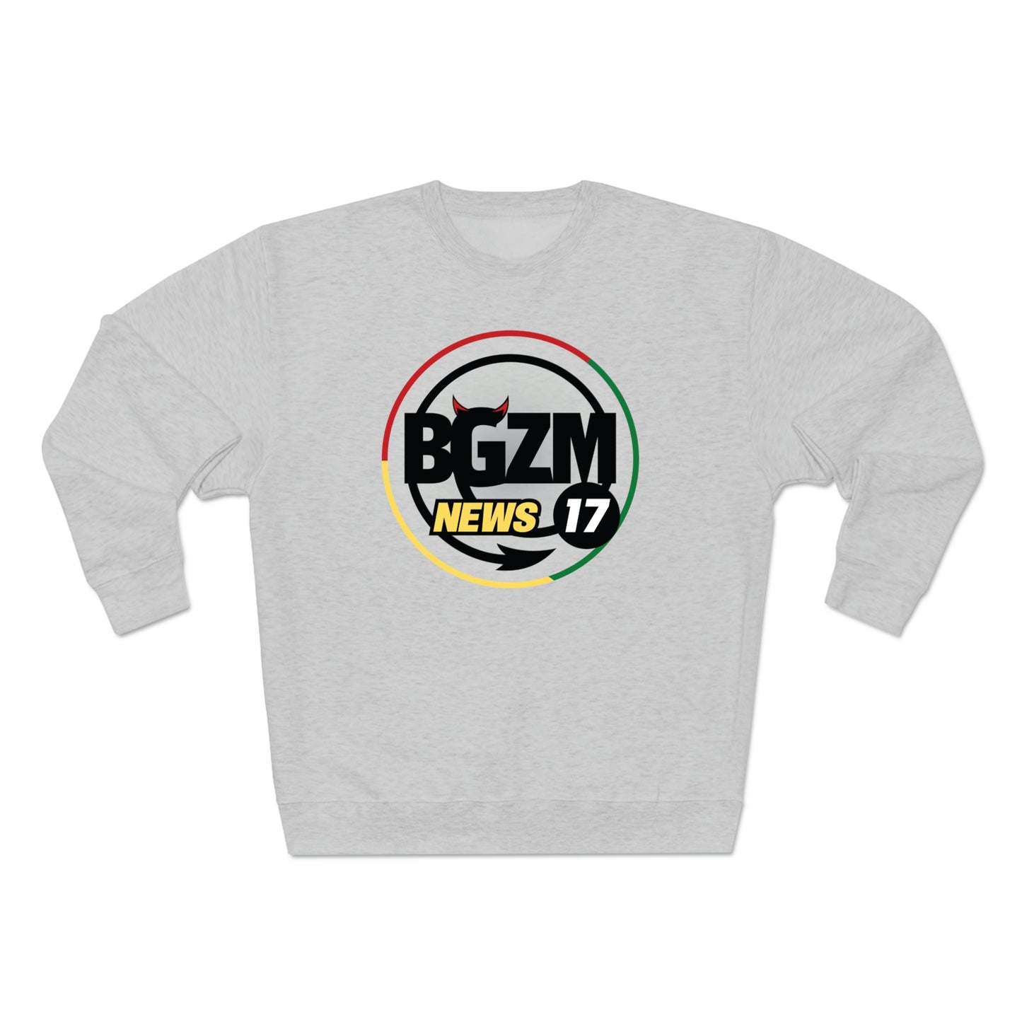 Unisex BGZM NEWS 17 Premium Crewneck Sweatshirt