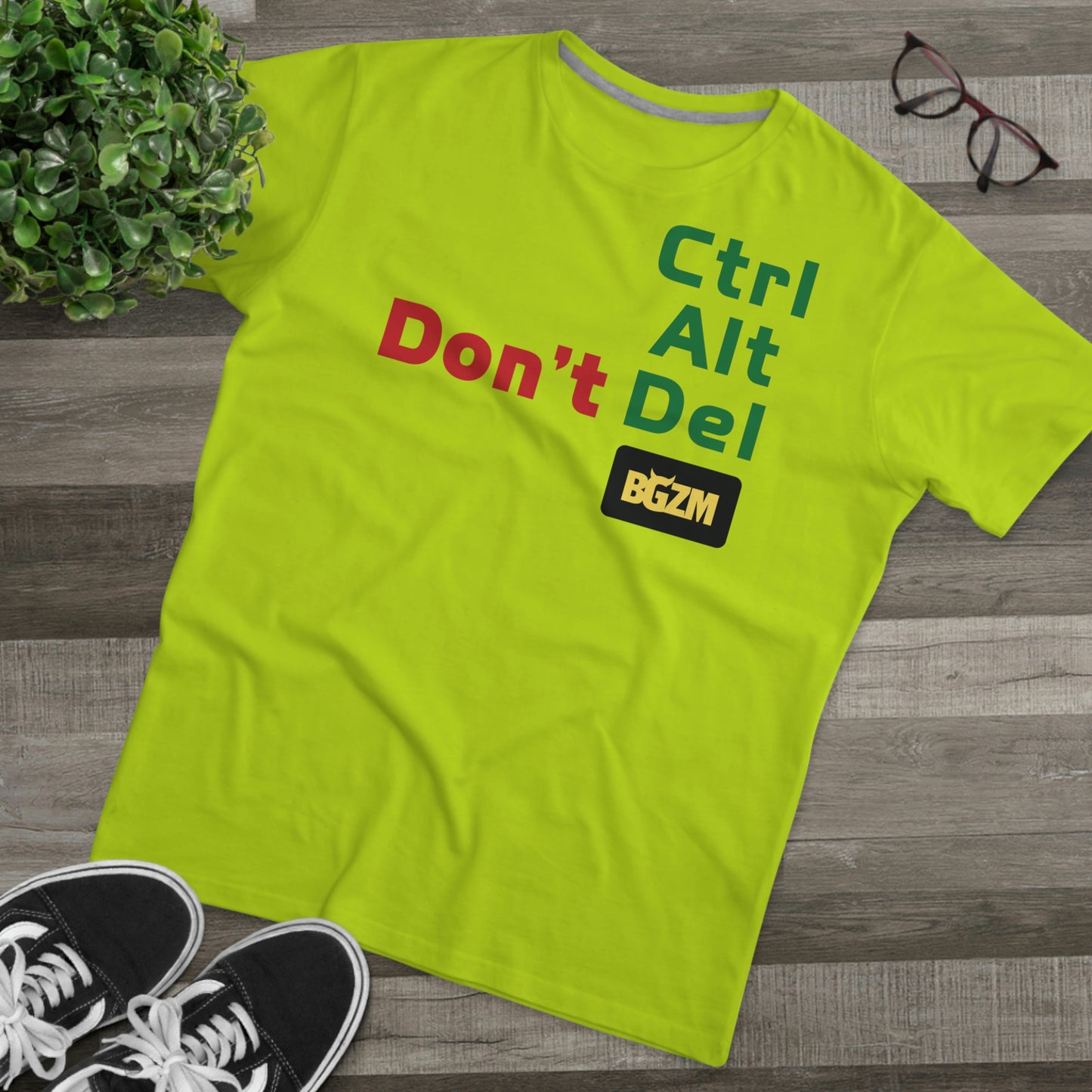 Men's Modern-fit ctrl alt don't delete  Tee