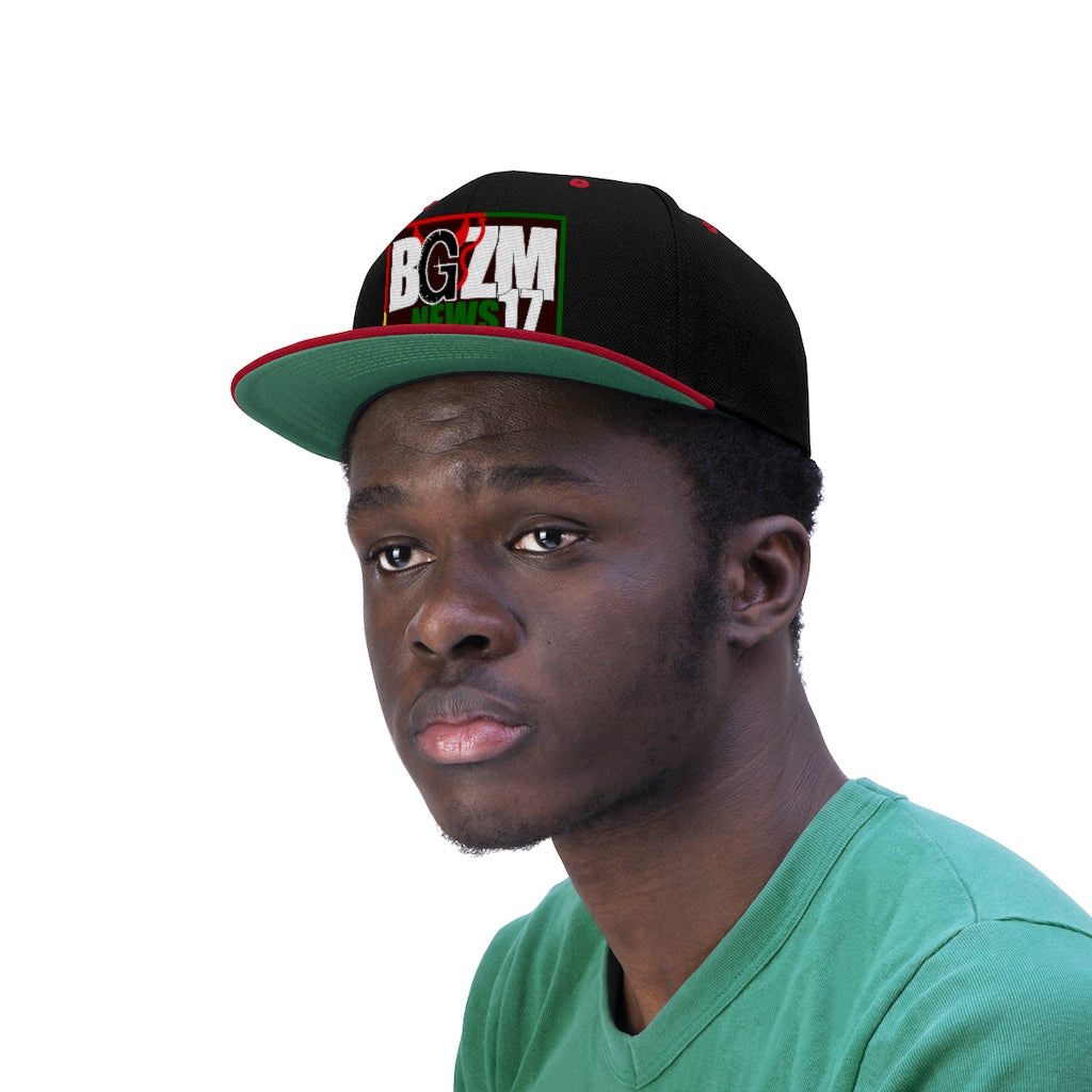 Unisex BGZM News 17 Snapback