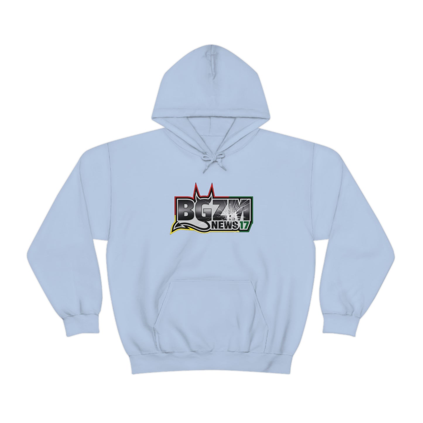 Unisex Heavy Blend™ BGZM NEWS 17 SHOT LOGO Hooded Sweatshirt