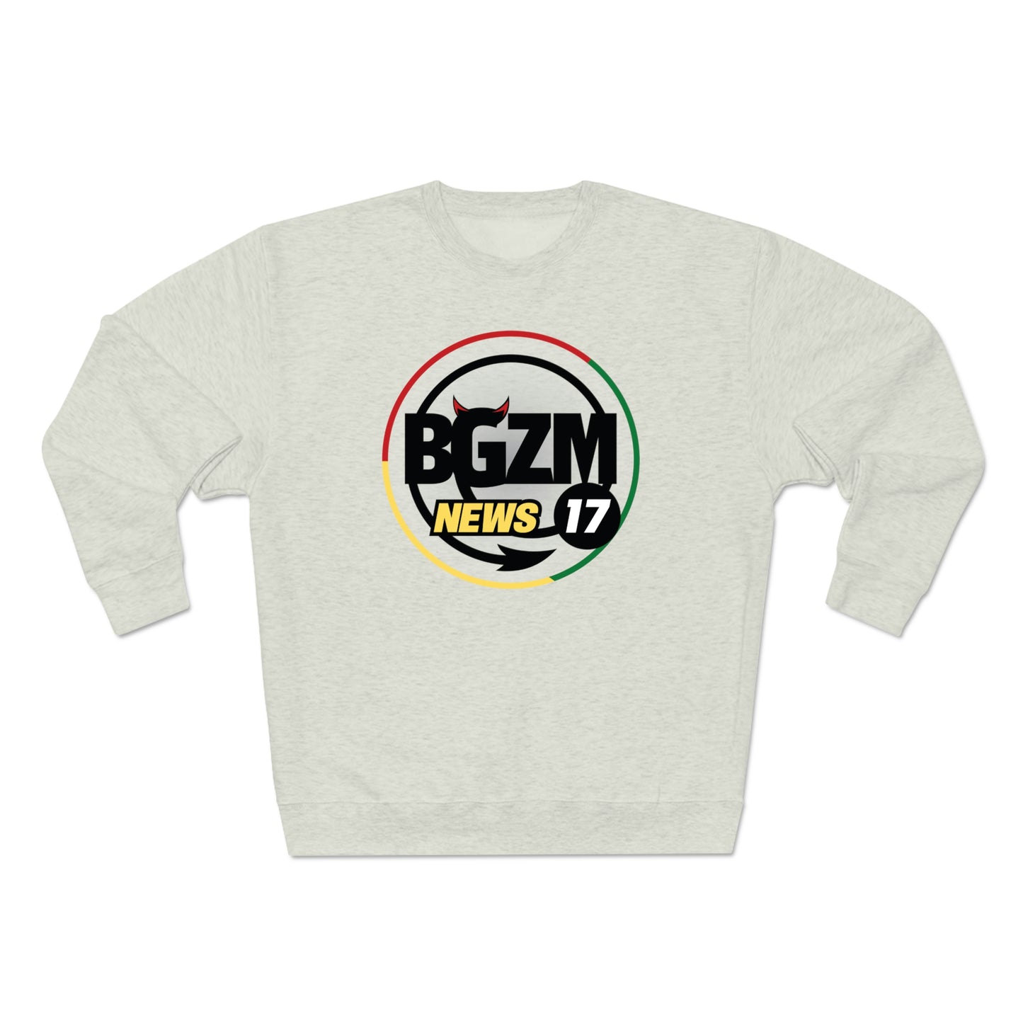 Unisex BGZM NEWS 17 Premium Crewneck Sweatshirt