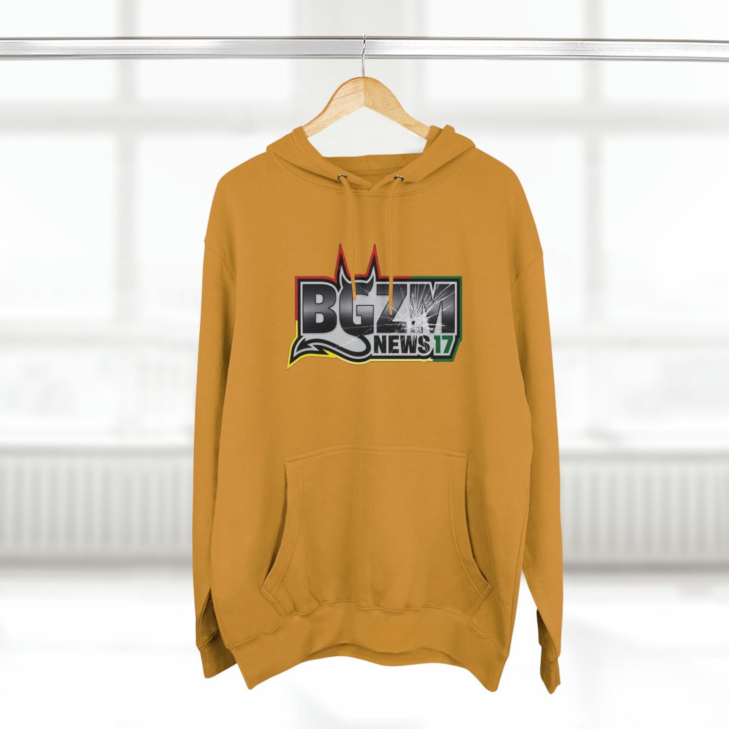 Unisex Premium BGZM NEWS 17 Pullover Hoodie