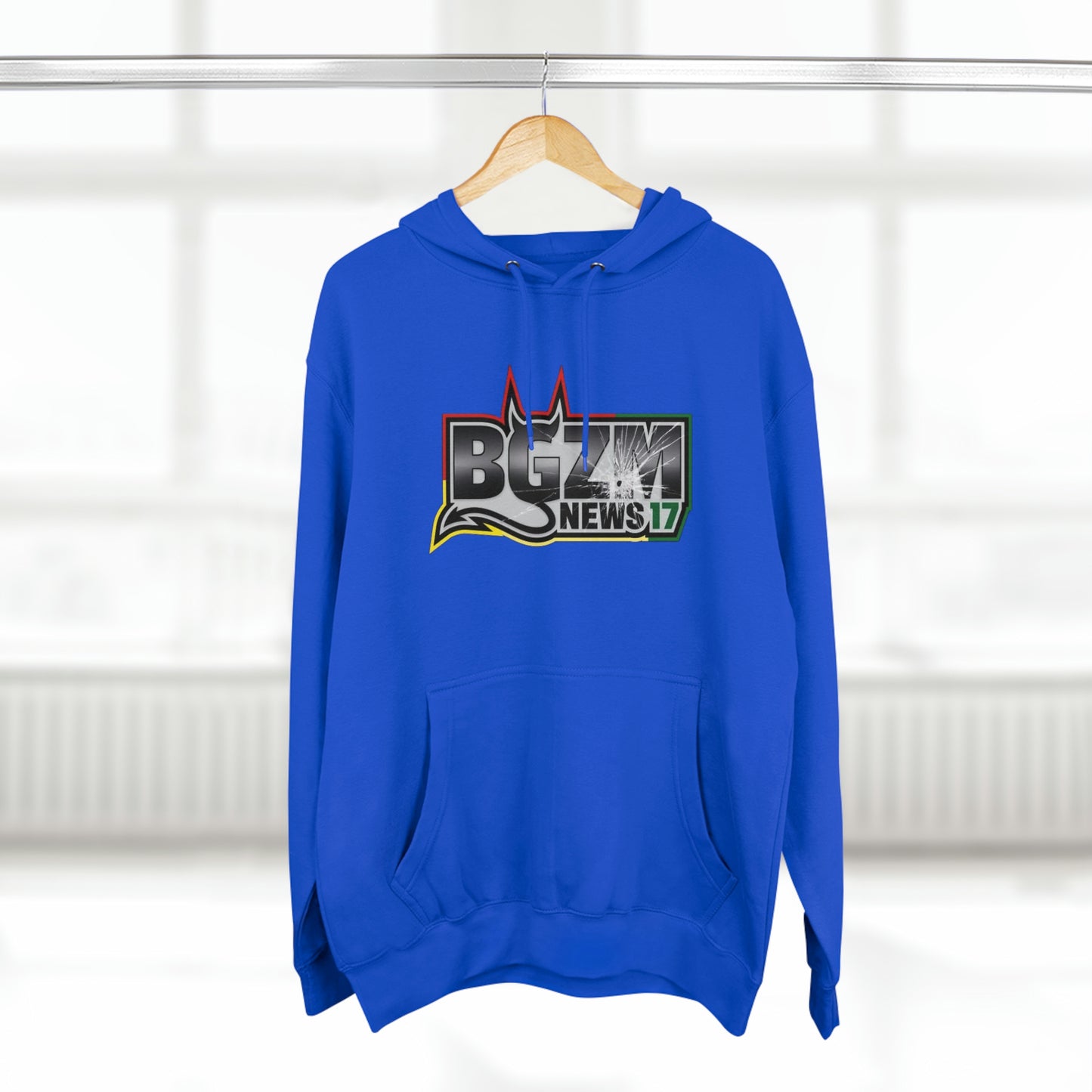 Unisex Premium BGZM NEWS 17 Pullover Hoodie