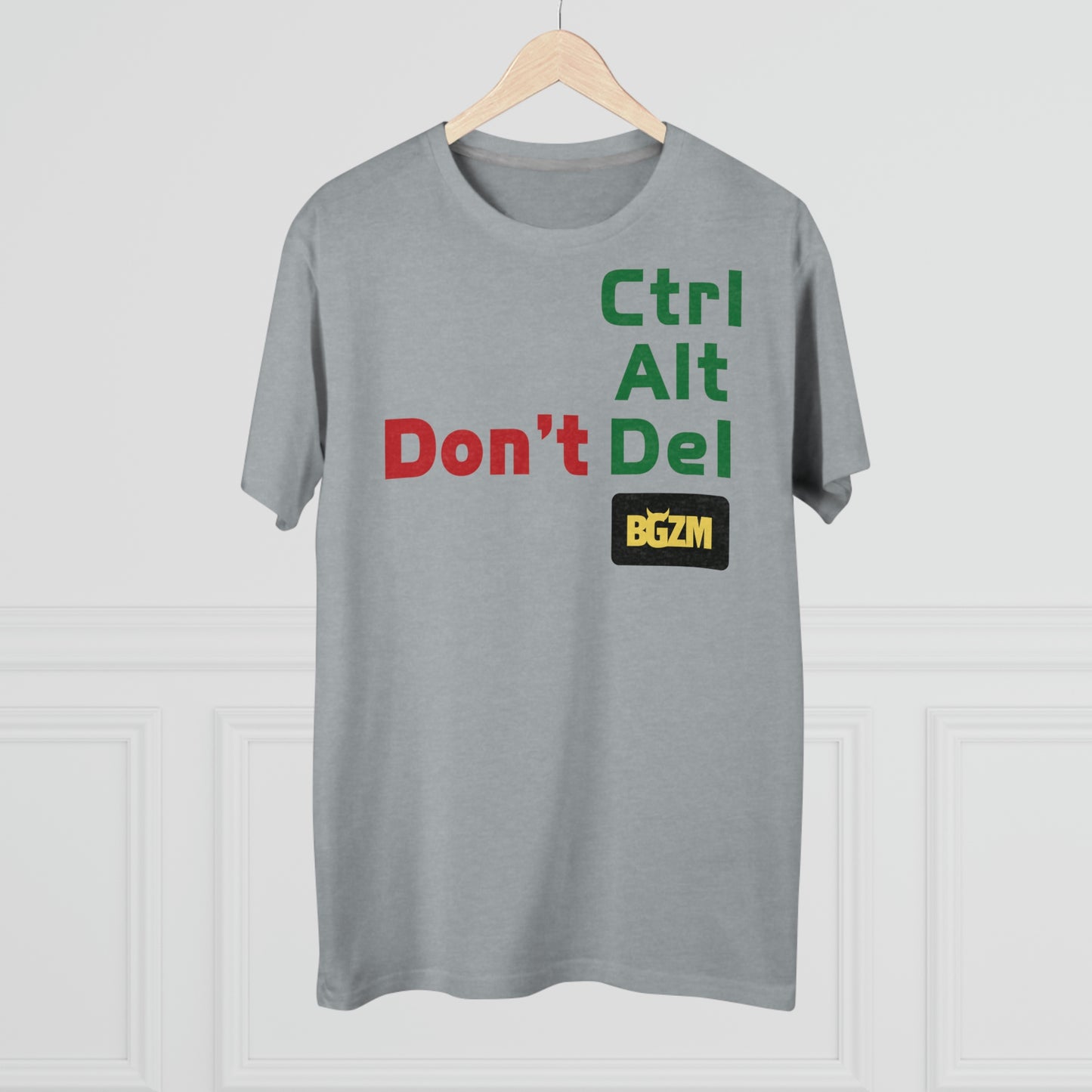 Men's Modern-fit ctrl alt don't delete  Tee