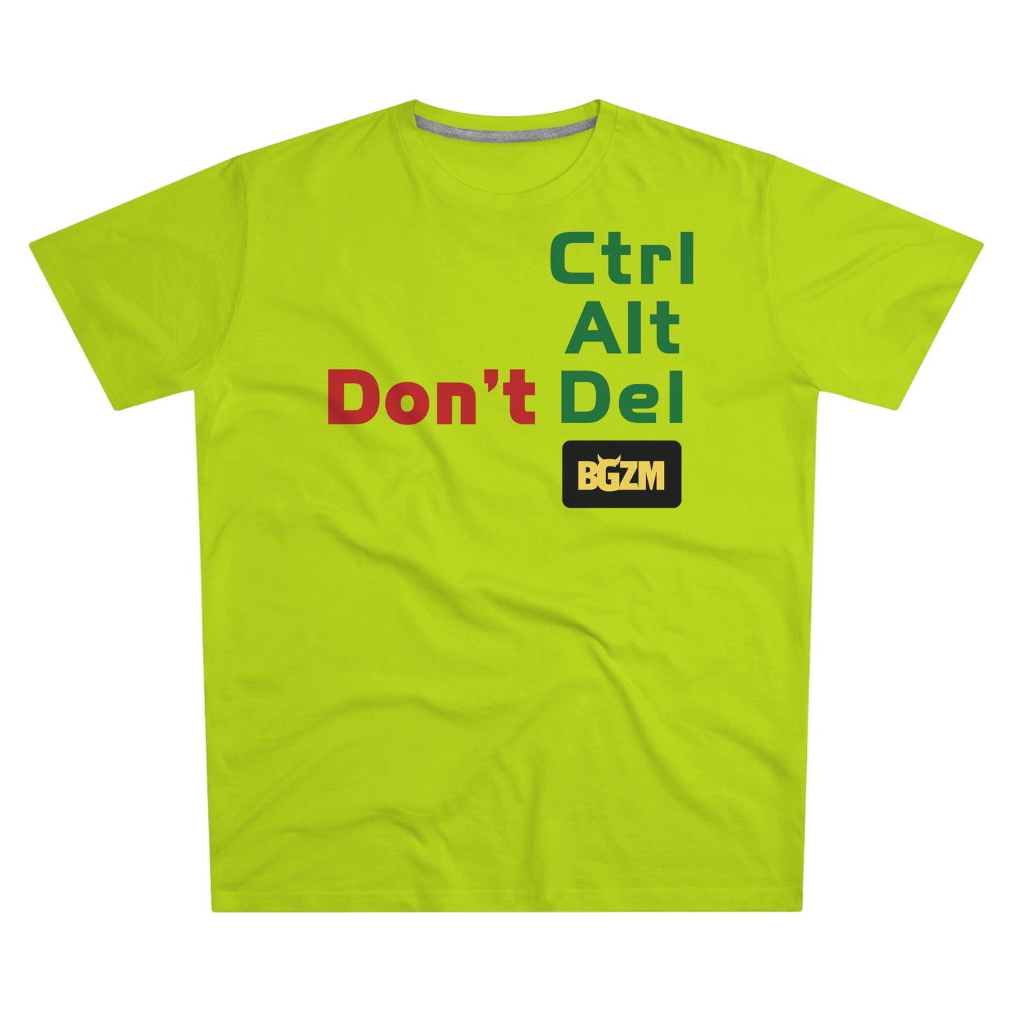 Men's Modern-fit ctrl alt don't delete  Tee