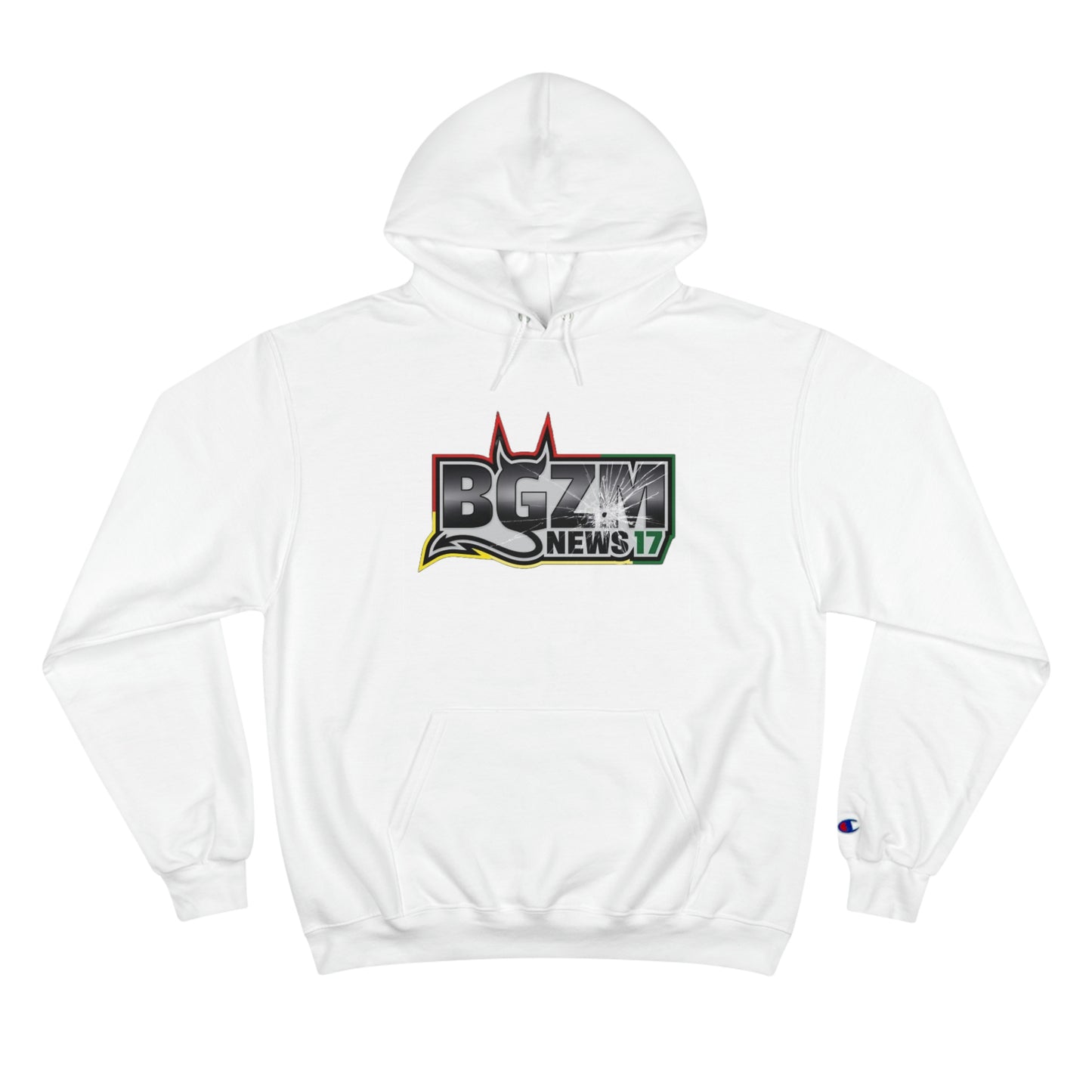 BGZM NEWS 17 LOGO Champion Hoodie