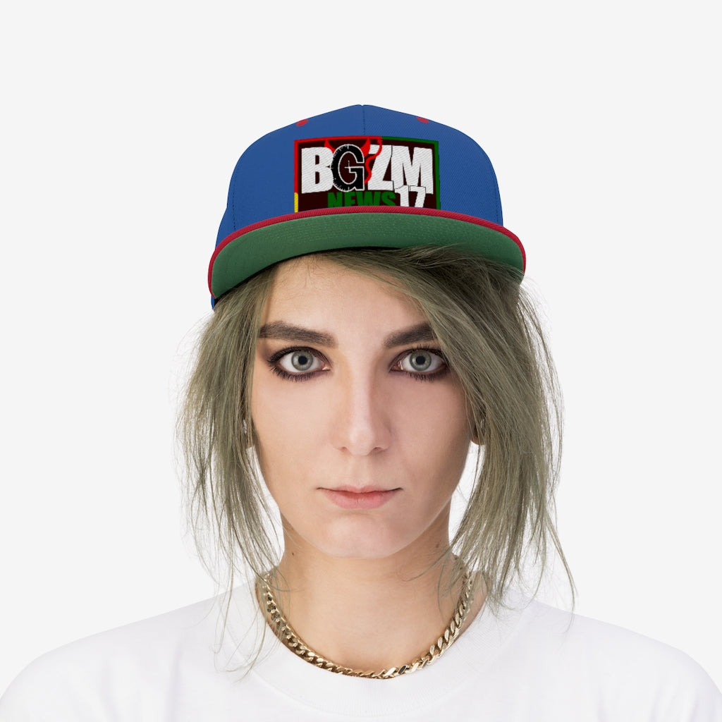 Unisex BGZM News 17 Snapback