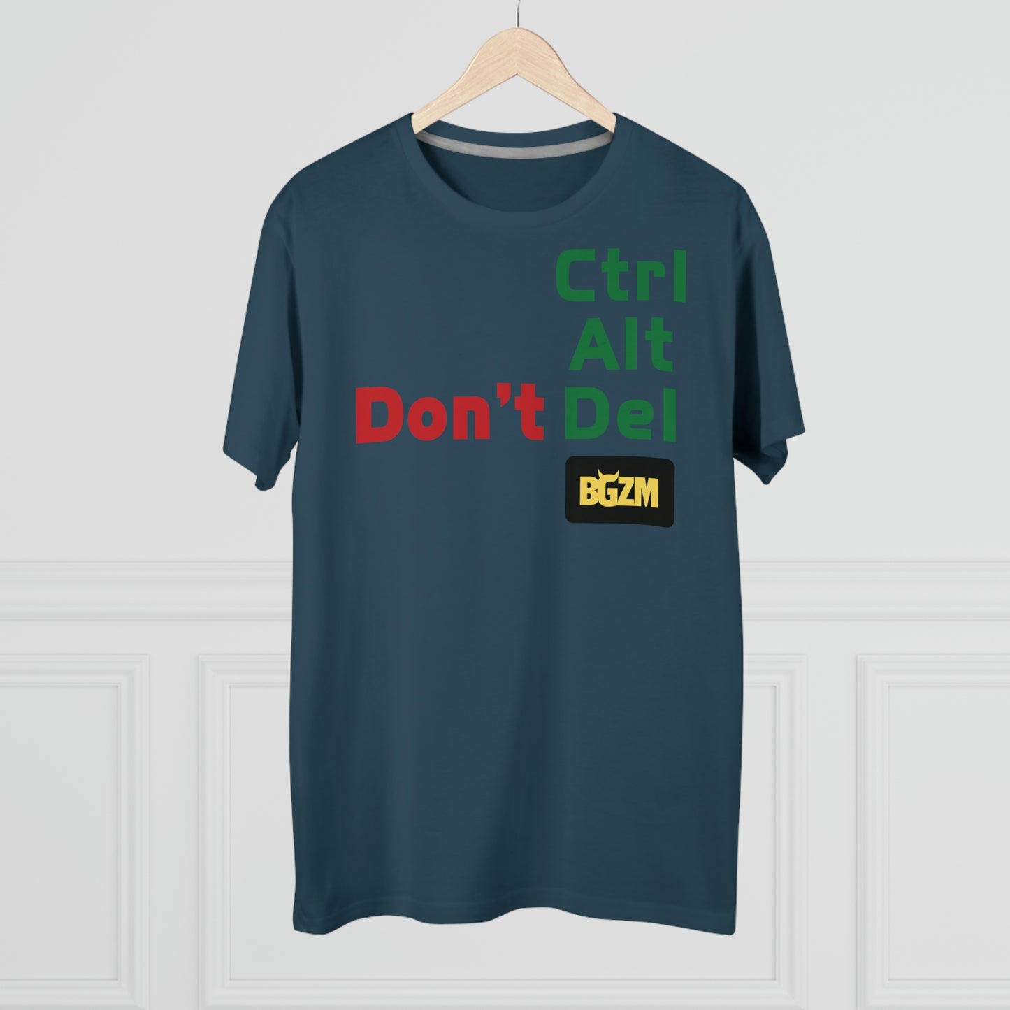Men's Modern-fit ctrl alt don't delete  Tee