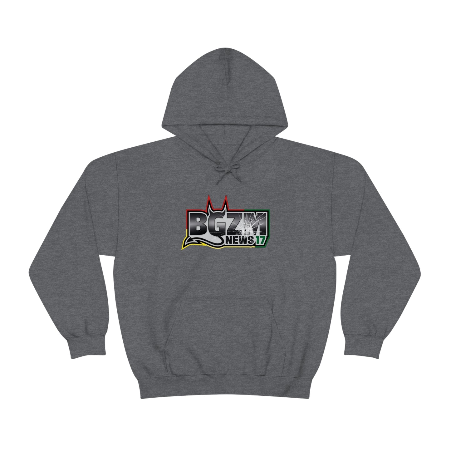 Unisex Heavy Blend™ BGZM NEWS 17 SHOT LOGO Hooded Sweatshirt