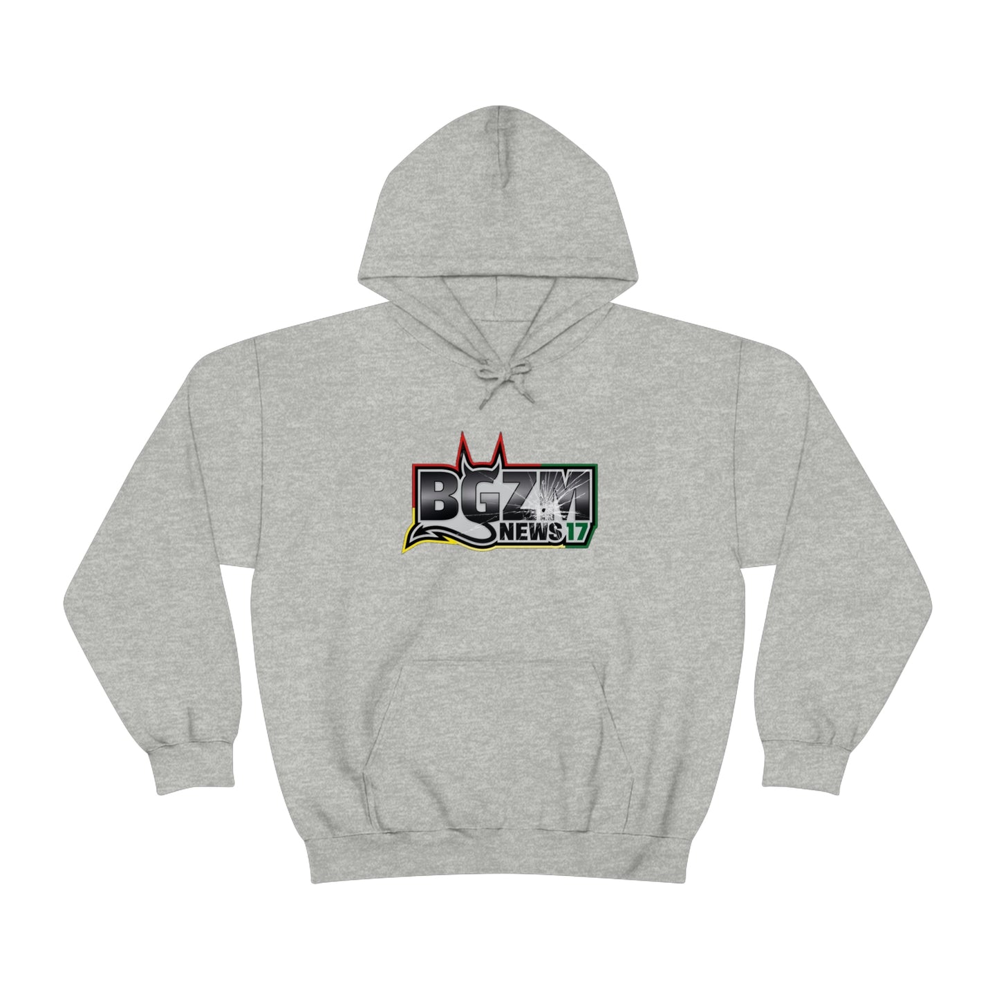 Unisex Heavy Blend™ BGZM NEWS 17 SHOT LOGO Hooded Sweatshirt