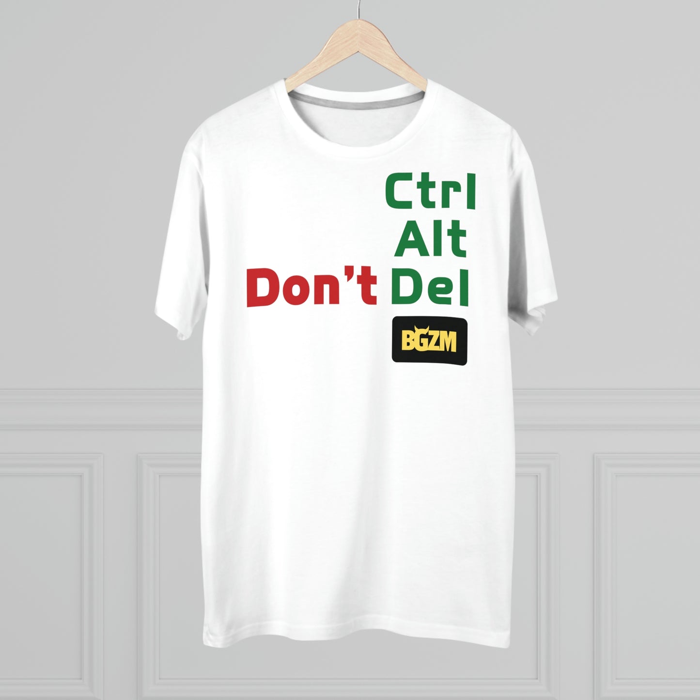 Men's Modern-fit ctrl alt don't delete  Tee