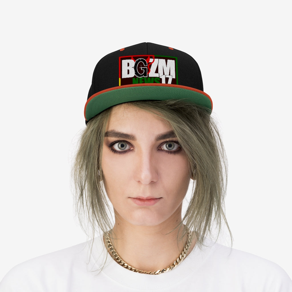 Unisex BGZM News 17 Snapback