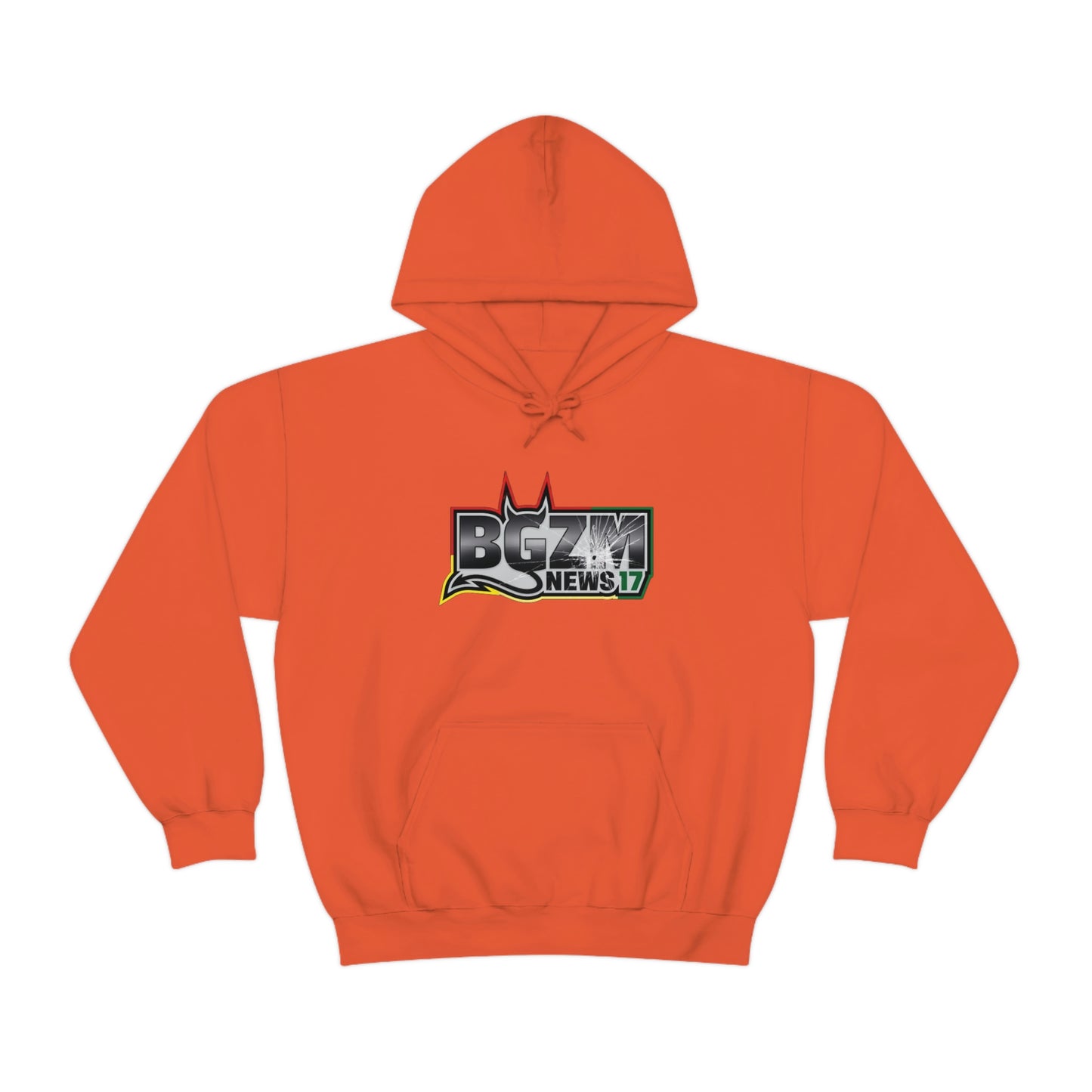 Unisex Heavy Blend™ BGZM NEWS 17 SHOT LOGO Hooded Sweatshirt