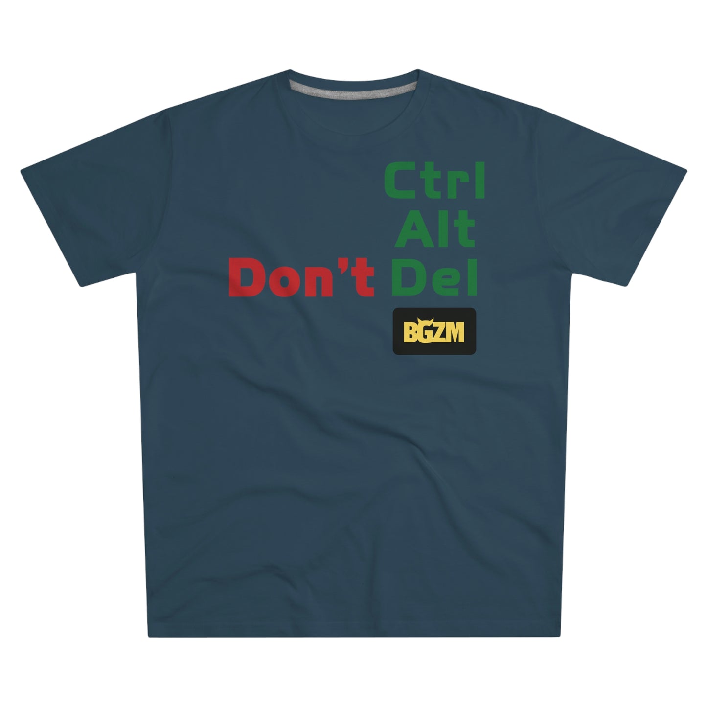 Men's Modern-fit ctrl alt don't delete  Tee