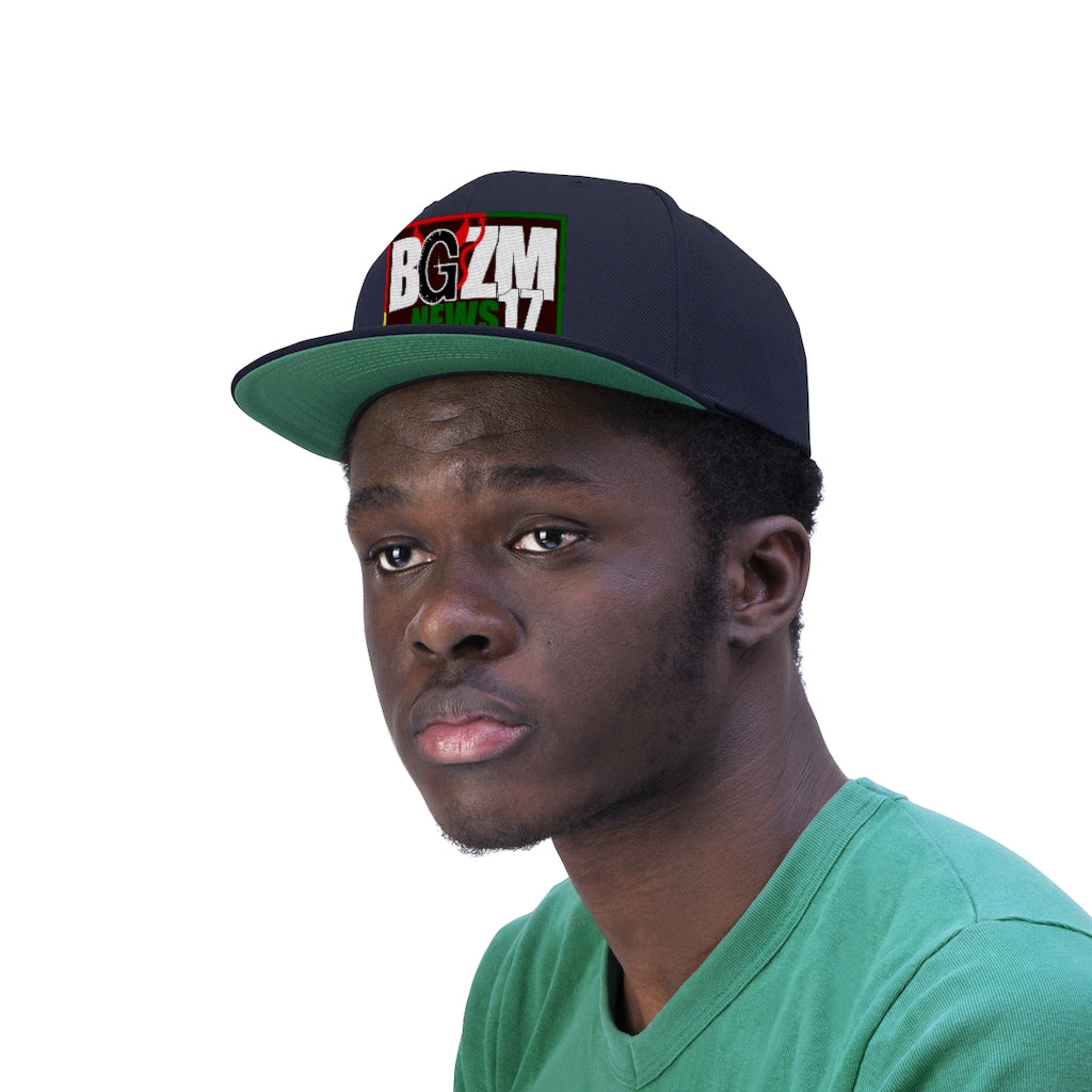 Unisex BGZM News 17 Snapback