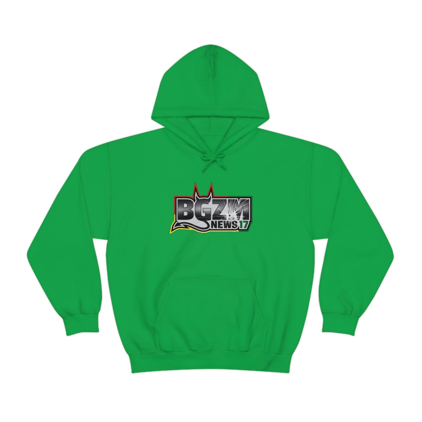 Unisex Heavy Blend™ BGZM NEWS 17 SHOT LOGO Hooded Sweatshirt