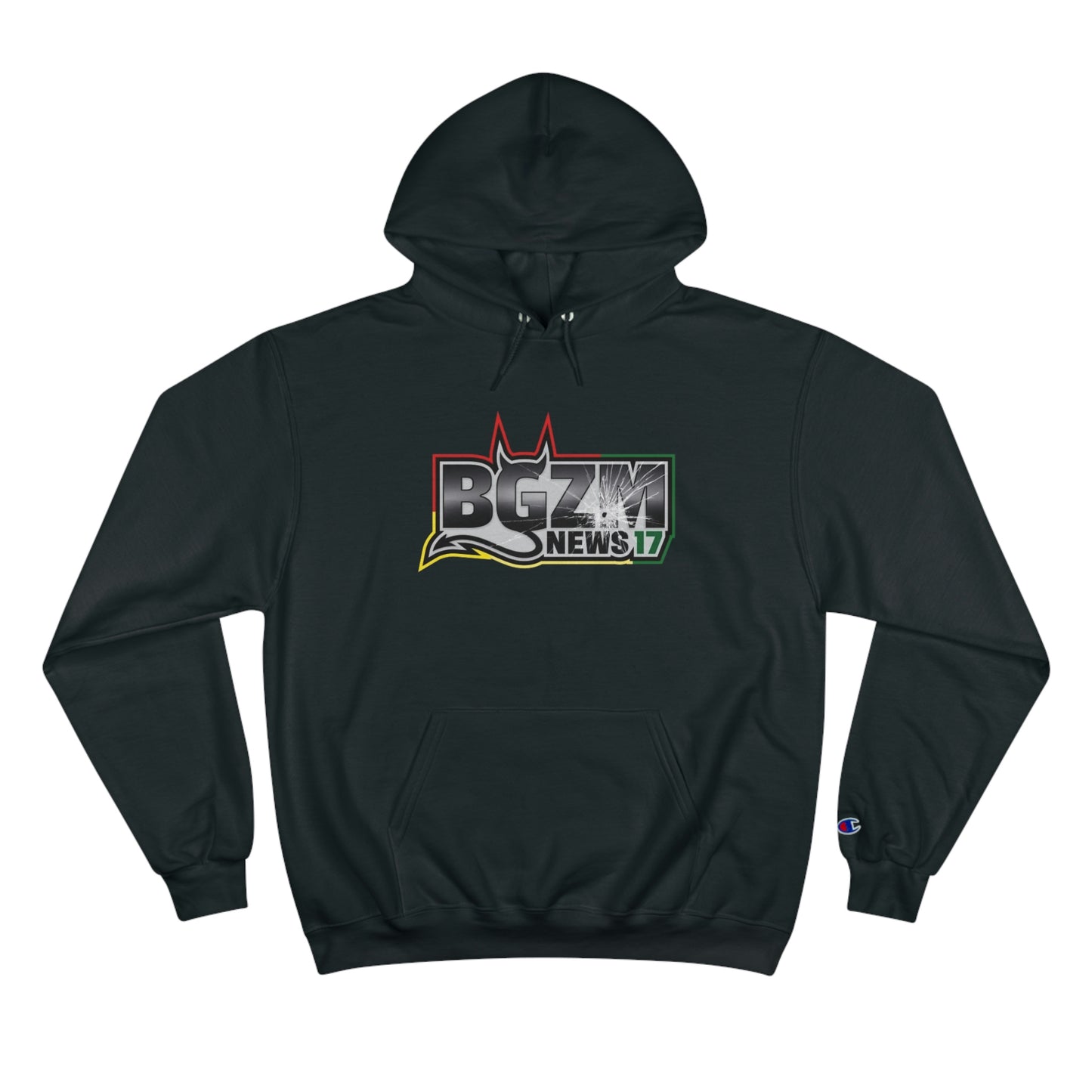 BGZM NEWS 17 LOGO Champion Hoodie