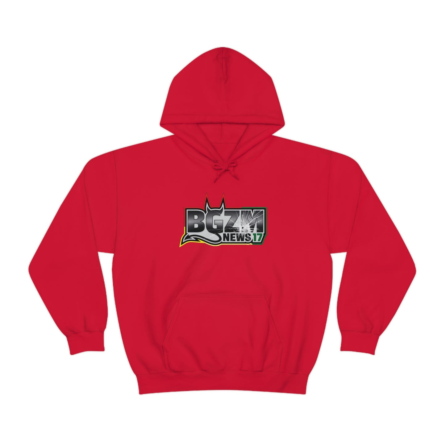Unisex Heavy Blend™ BGZM NEWS 17 SHOT LOGO Hooded Sweatshirt