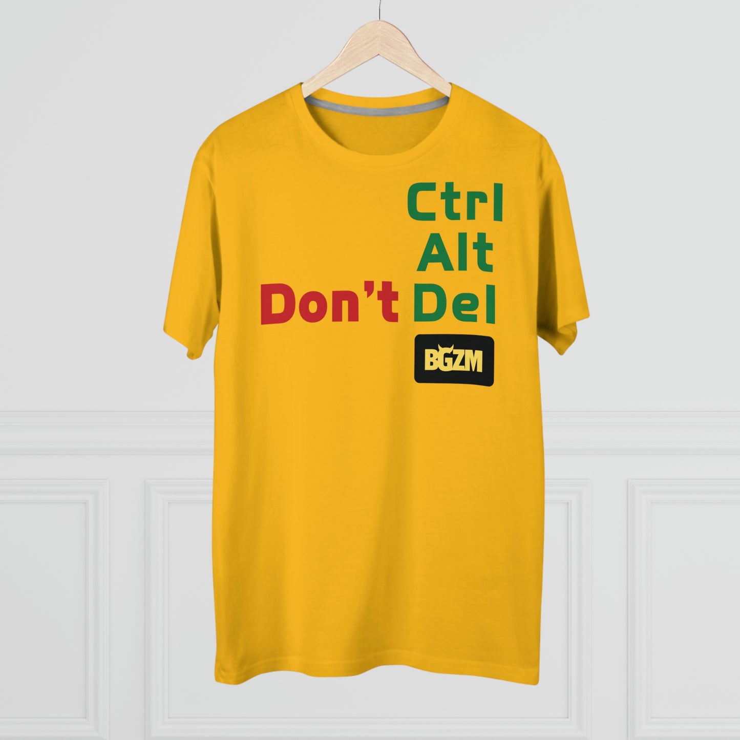 Men's Modern-fit ctrl alt don't delete  Tee