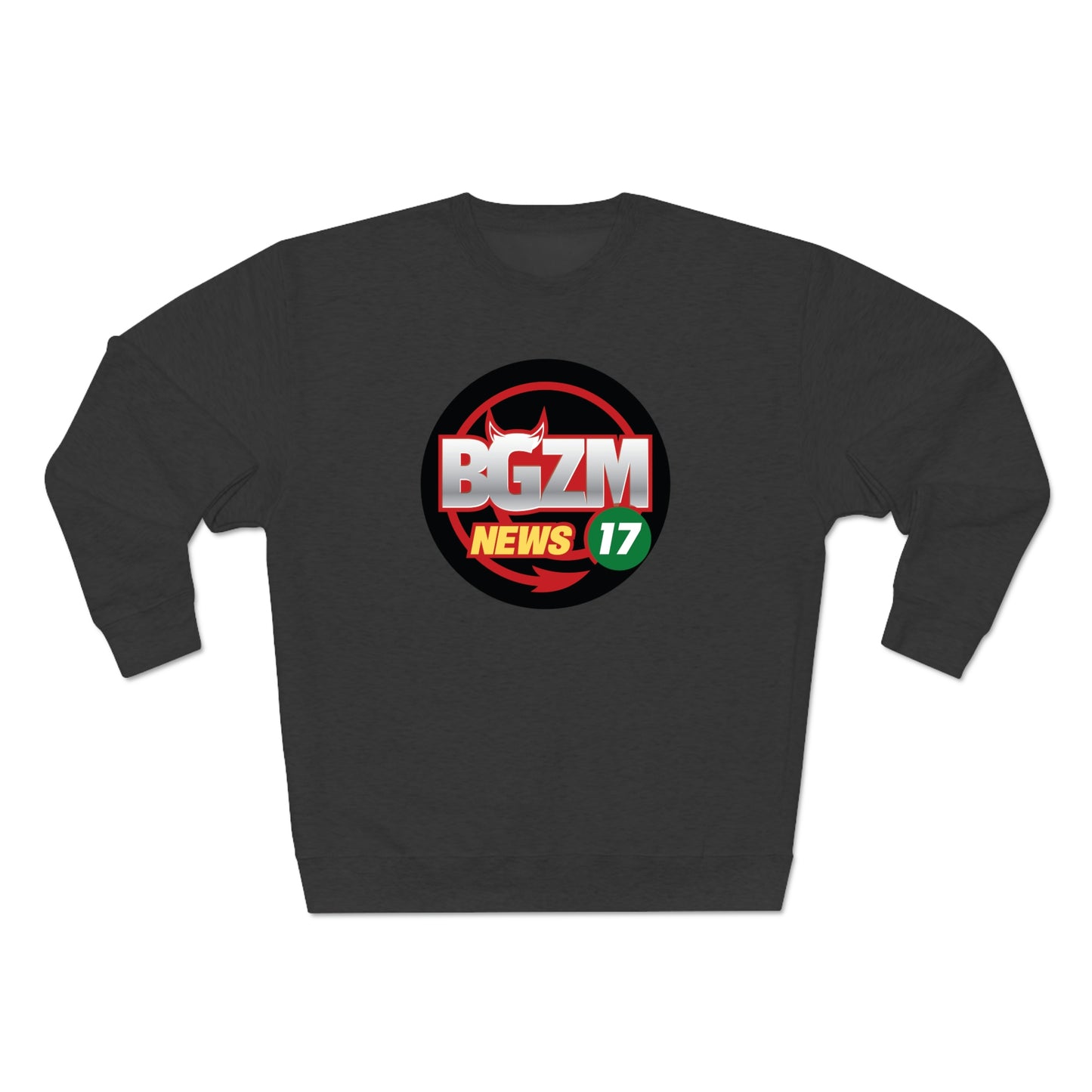 Unisex BGZM NEWS 17 Premium Crewneck Sweatshirt